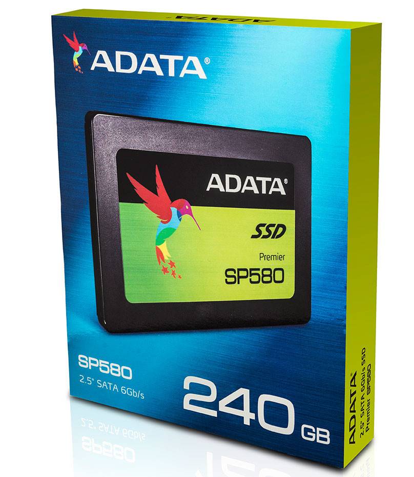 ADATA Premier SP580 SSD Με SLC Caching για υψηλές επιδόσεις