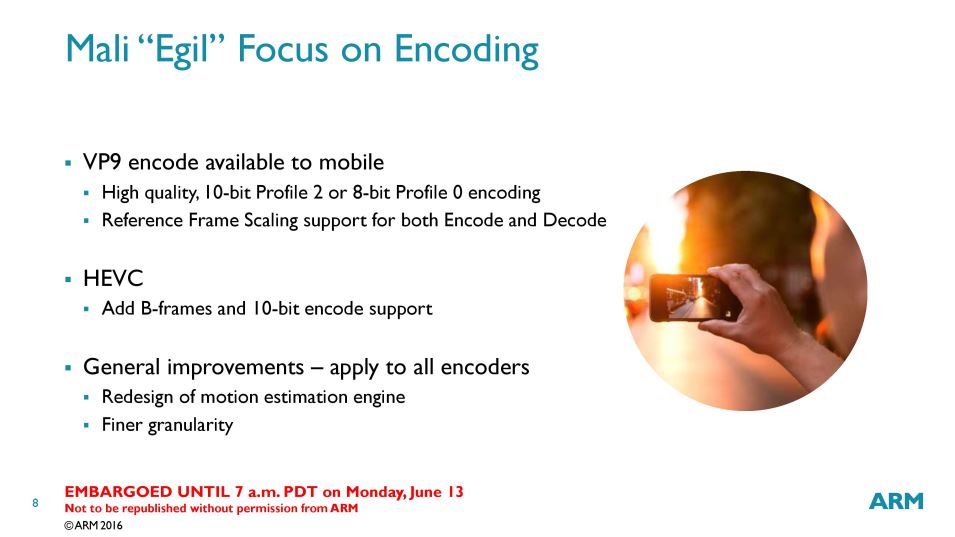 ARM φέρνει το VP9 Encode & Decode πιο κοντά στο Mobile