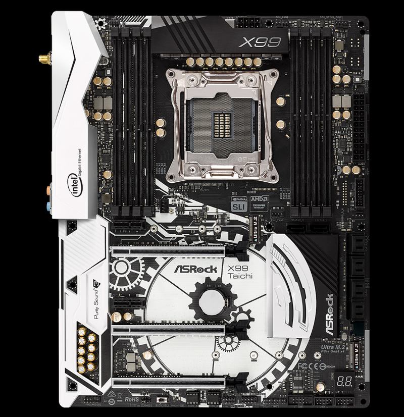 Η ASRock κυκλοφορεί τις μητρικές X99 Taichi και Professional Gaming i7