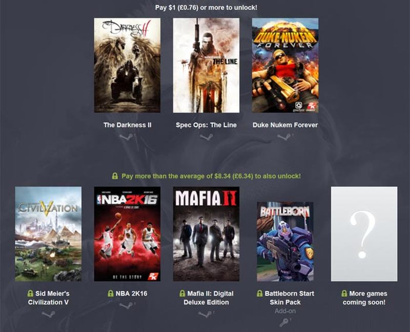 Humble 2K Bundle 2: Η Δεύτερη Συλλογή