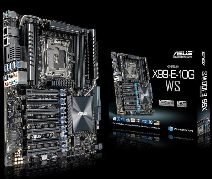 Νέα Workstation Μητρική X99-E 10G WS από την ASUS