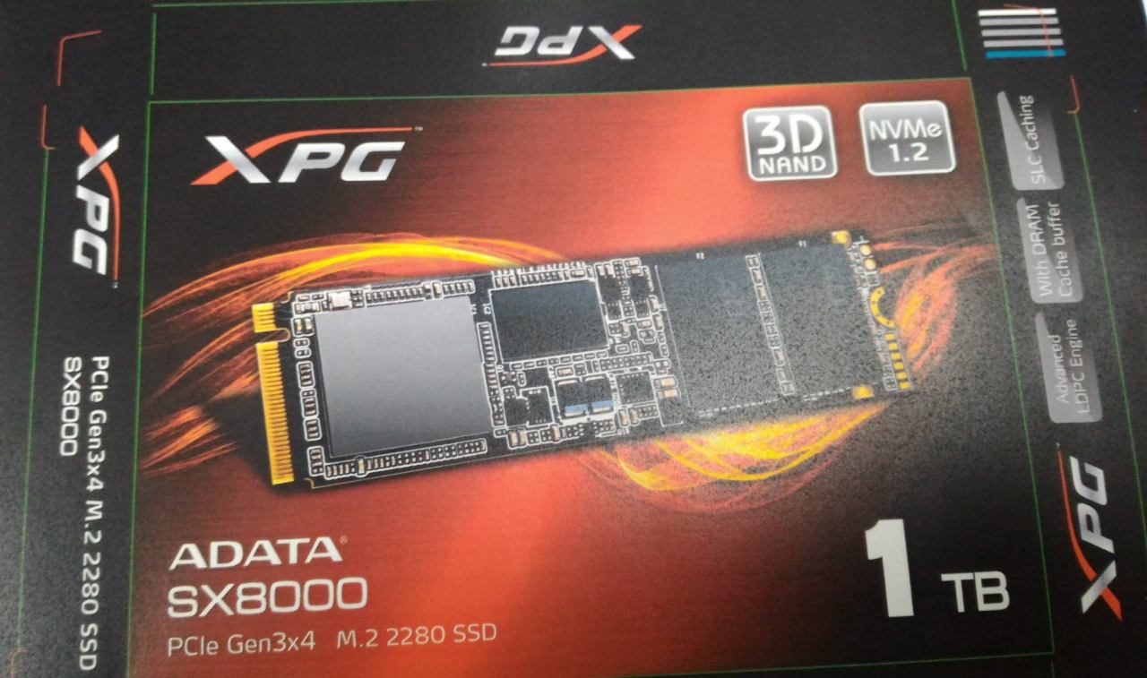 Teaser του νέου SX8000 M.2 SSD της ADATA