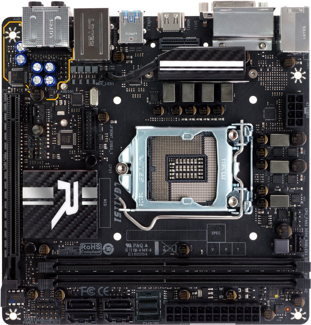 BIOSTAR Mini ITX Μητρική με το Z170 Chipset