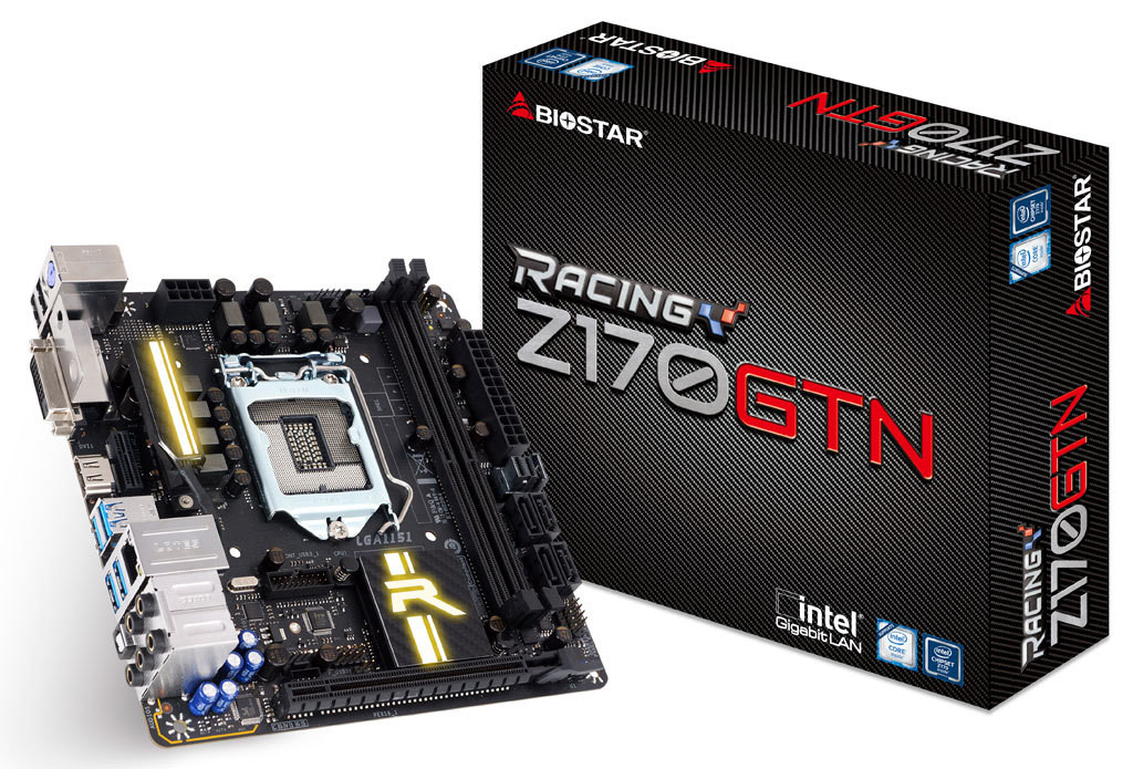 BIOSTAR Mini ITX Μητρική με το Z170 Chipset