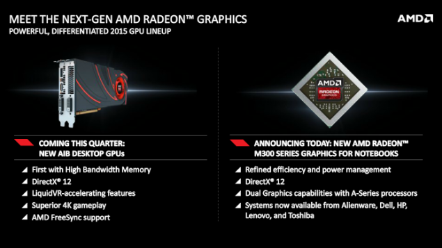 AMD: Νέοι 6ης γενιάς Carrizo APUs και Radeon M300 Series