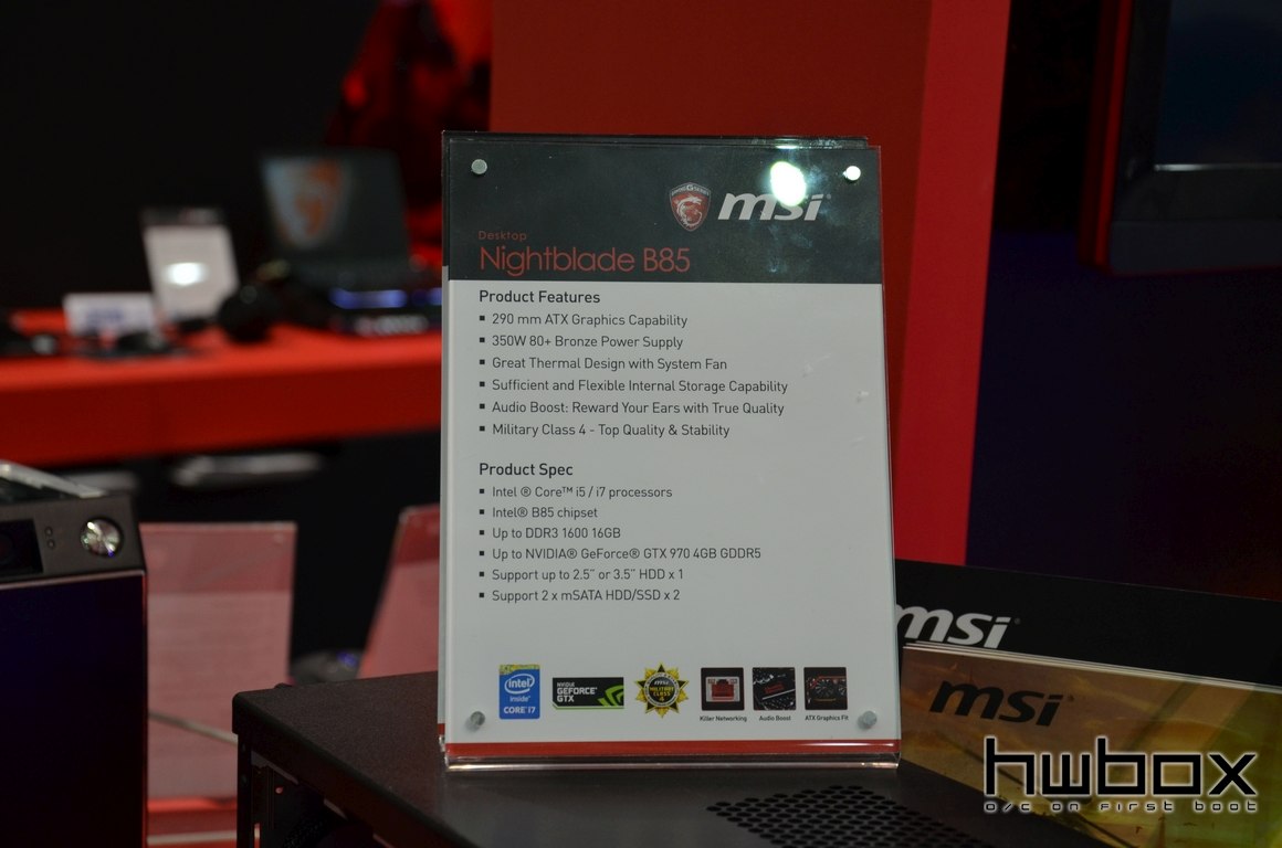 Computex 2015: MSI Booth, GAMING Notebooks και περιφερειακά