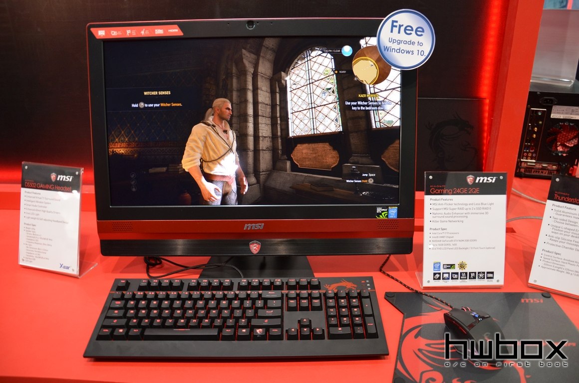 Computex 2015: MSI Booth, GAMING Notebooks και περιφερειακά