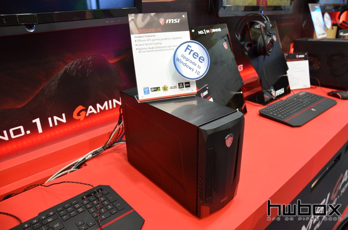 Computex 2015: MSI Booth, GAMING Notebooks και περιφερειακά