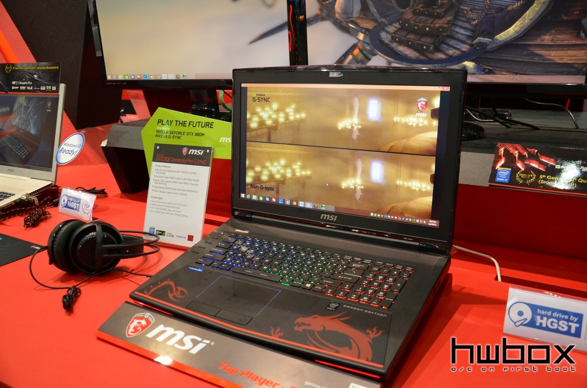 Computex 2015: MSI Booth, GAMING Notebooks και περιφερειακά