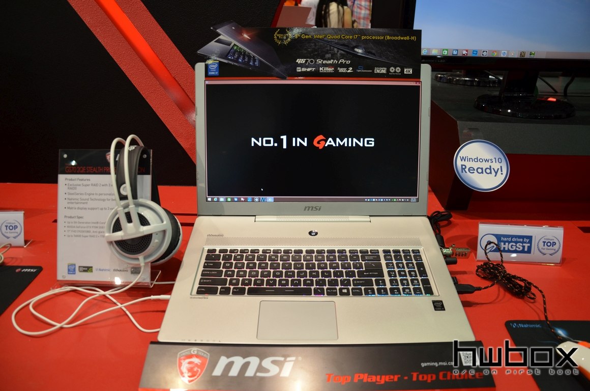 Computex 2015: MSI Booth, GAMING Notebooks και περιφερειακά