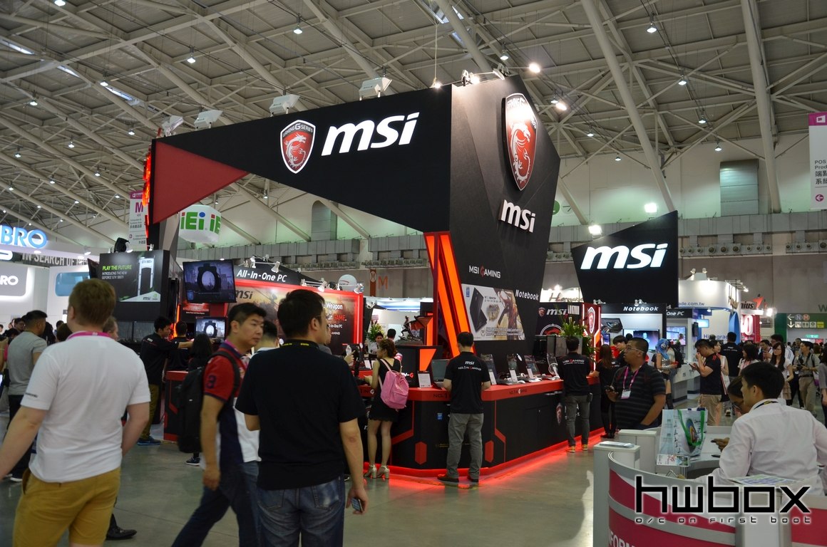 Computex 2015: MSI Booth, GAMING Notebooks και περιφερειακά