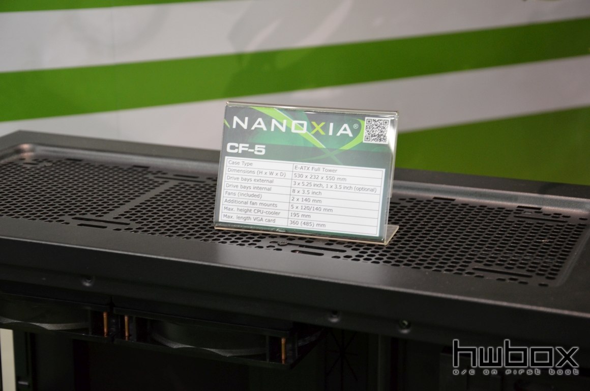 Computex 2015: Nanoxia Booth