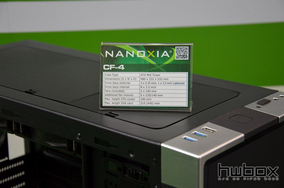 Computex 2015: Nanoxia Booth