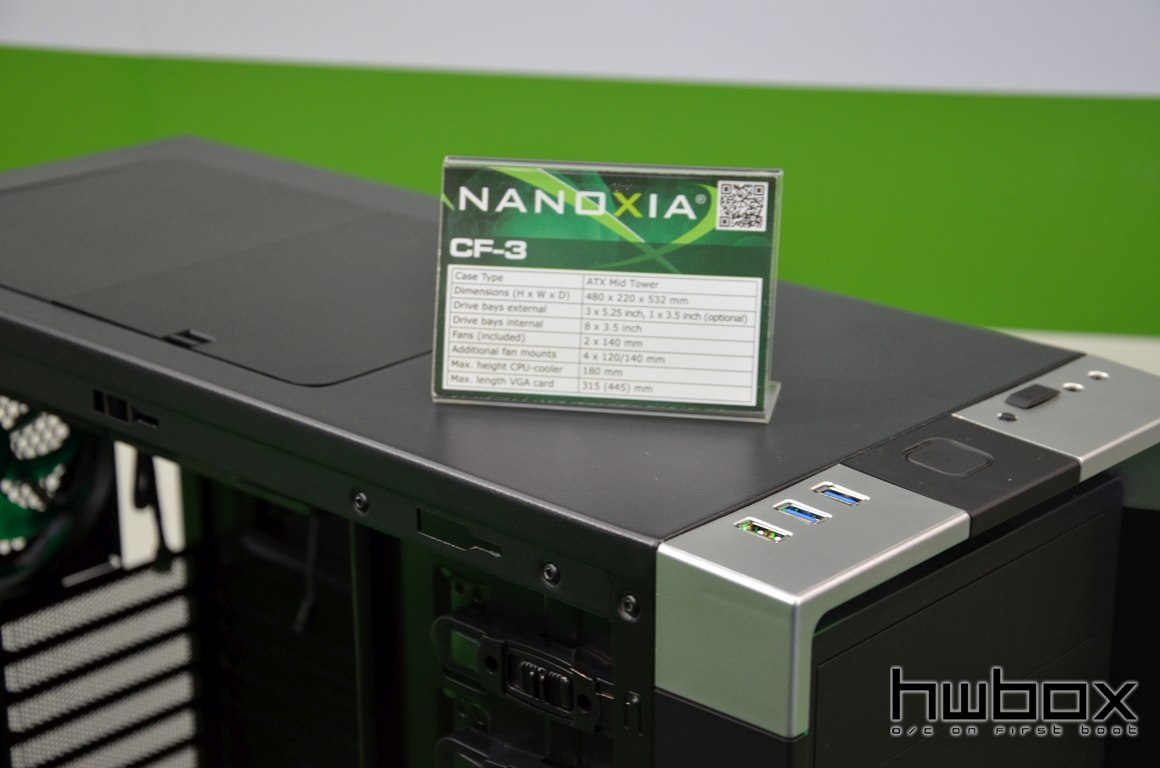 Computex 2015: Nanoxia Booth