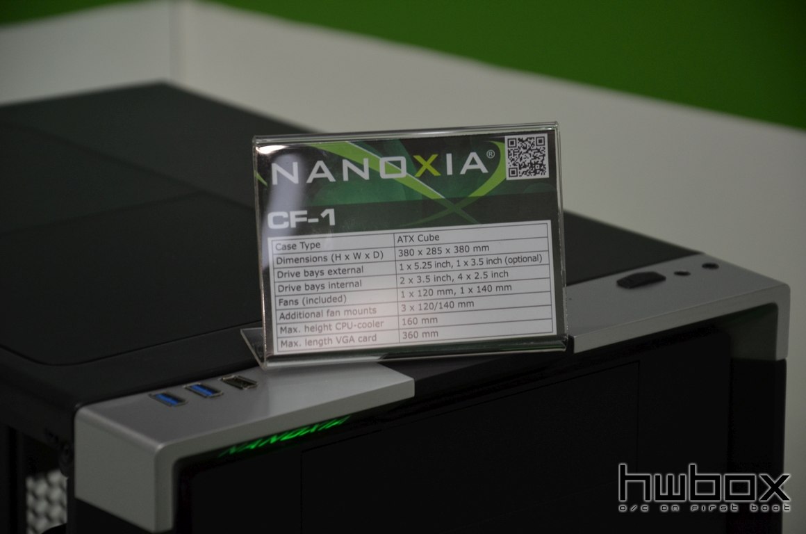 Computex 2015: Nanoxia Booth