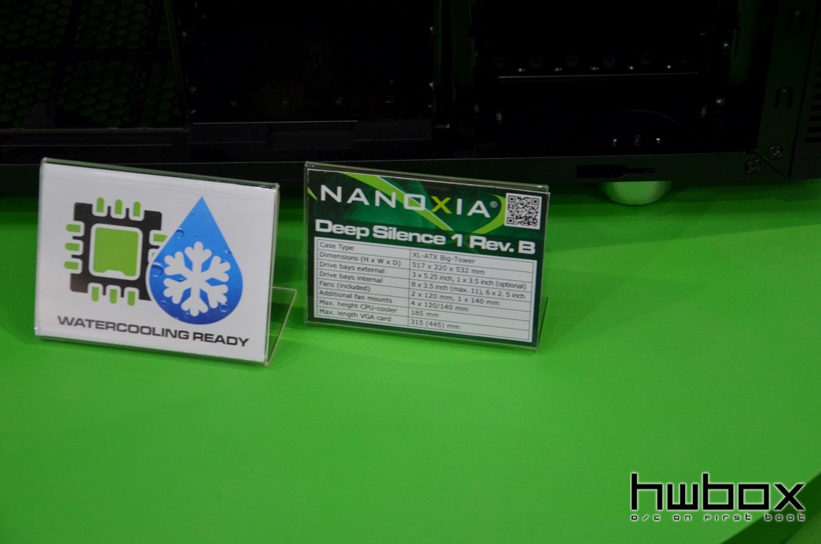 Computex 2015: Nanoxia Booth