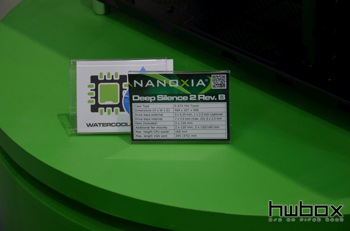 Computex 2015: Nanoxia Booth