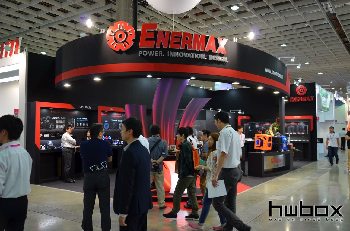 Computex 2015: Enermax Booth