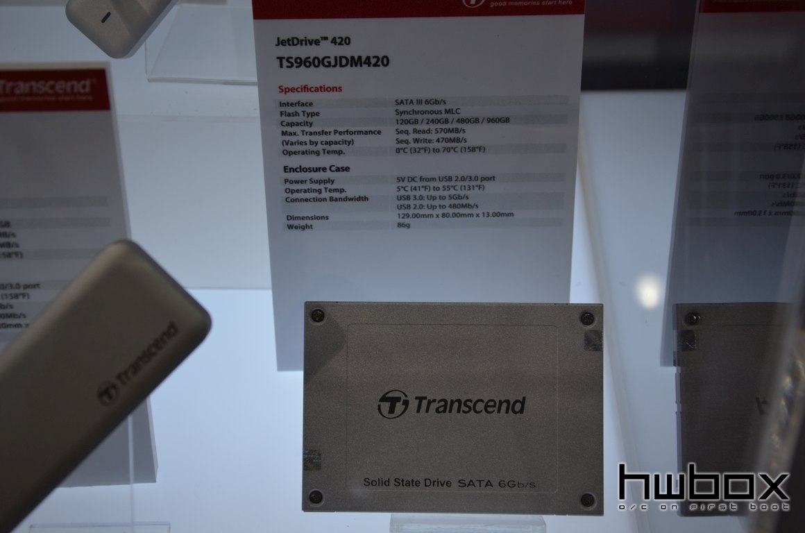 Computex 2015: Transcend Booth