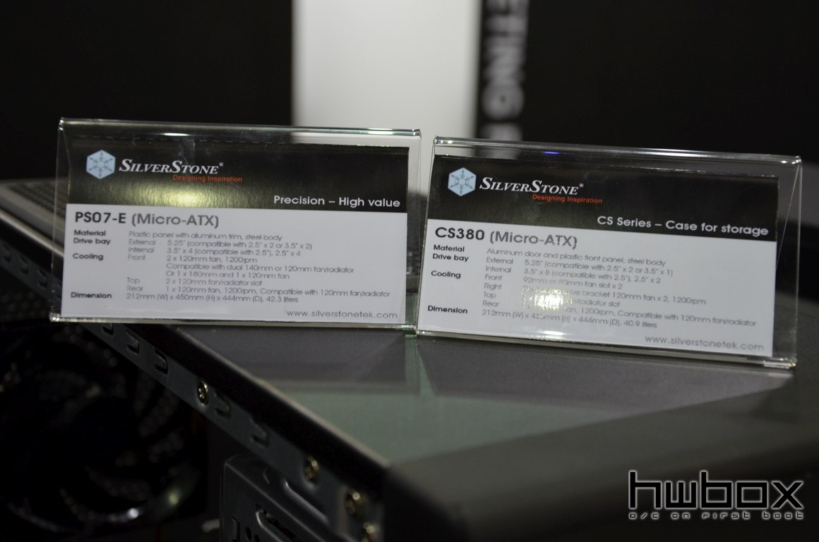 Computex 2015: SilverStone Booth