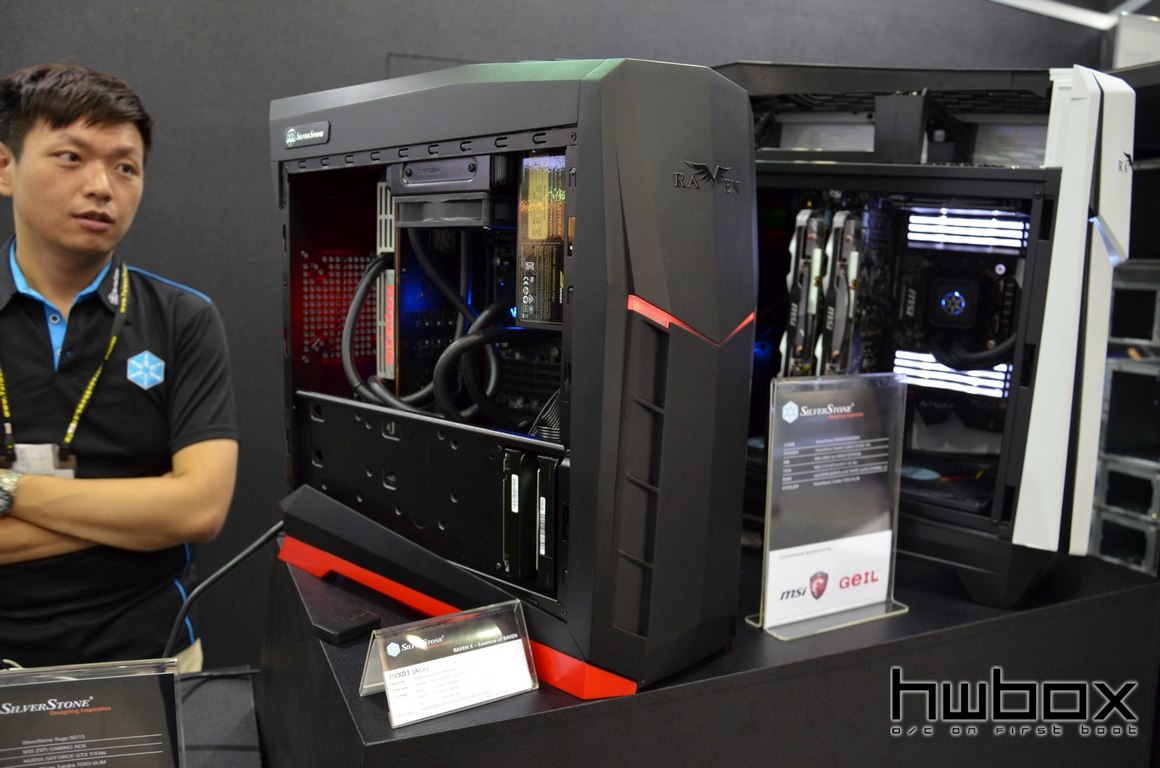 Computex 2015: SilverStone Booth