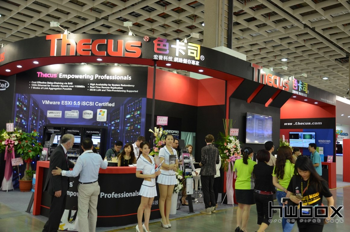 Computex 2015: Thecus Booth