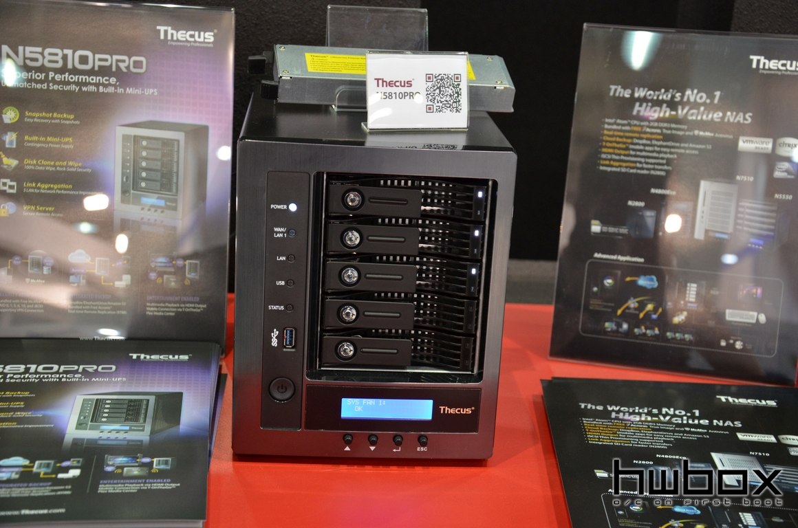 Computex 2015: Thecus Booth