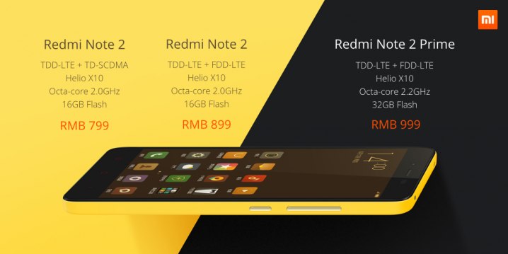 Xiaomi Redmi Note 2 με το Helio x10 SoC