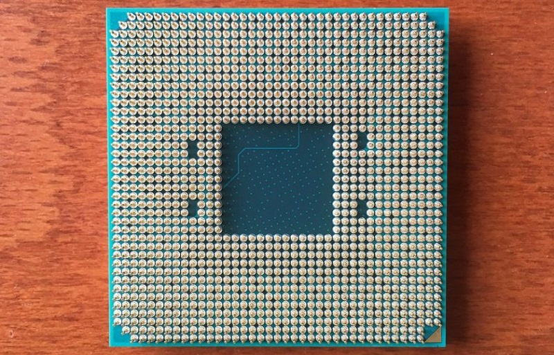 Φωτογραφία του AMD AM4 socket