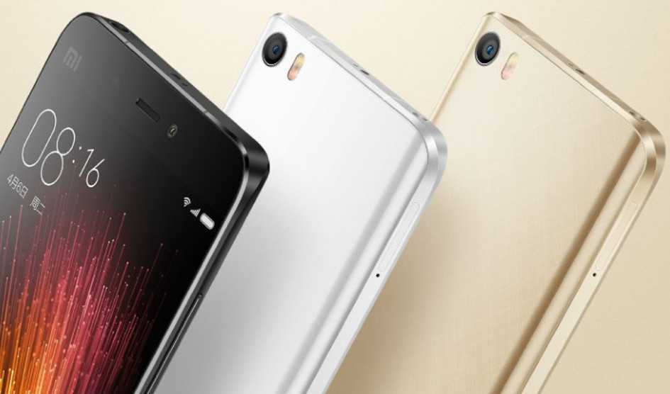 Πτώση της τιμής του Xiaomi Mi 5 ελέω 5s