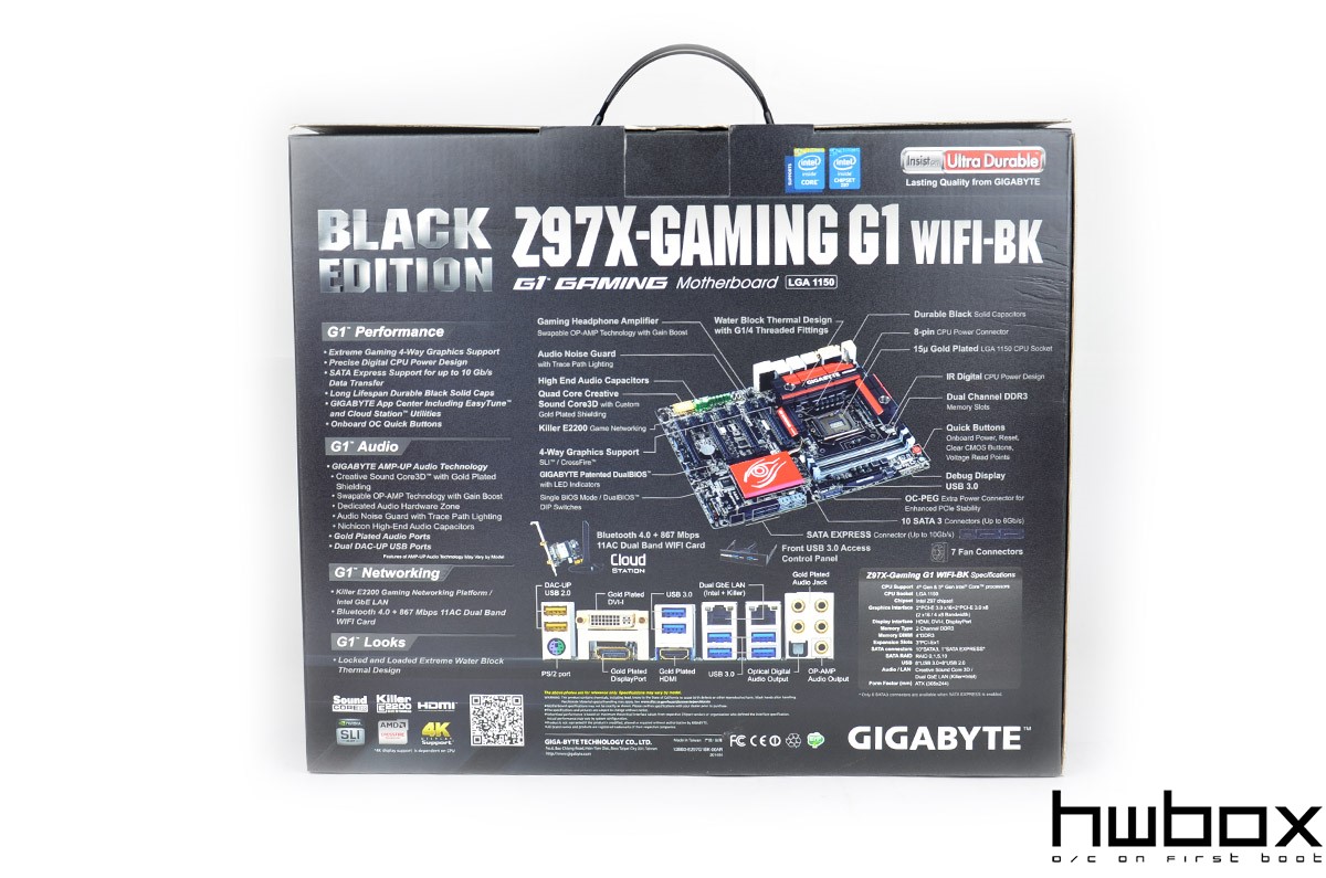 Gigabyte Z97X-Gaming G1 Wifi-BK Review: Z97 and Gaming