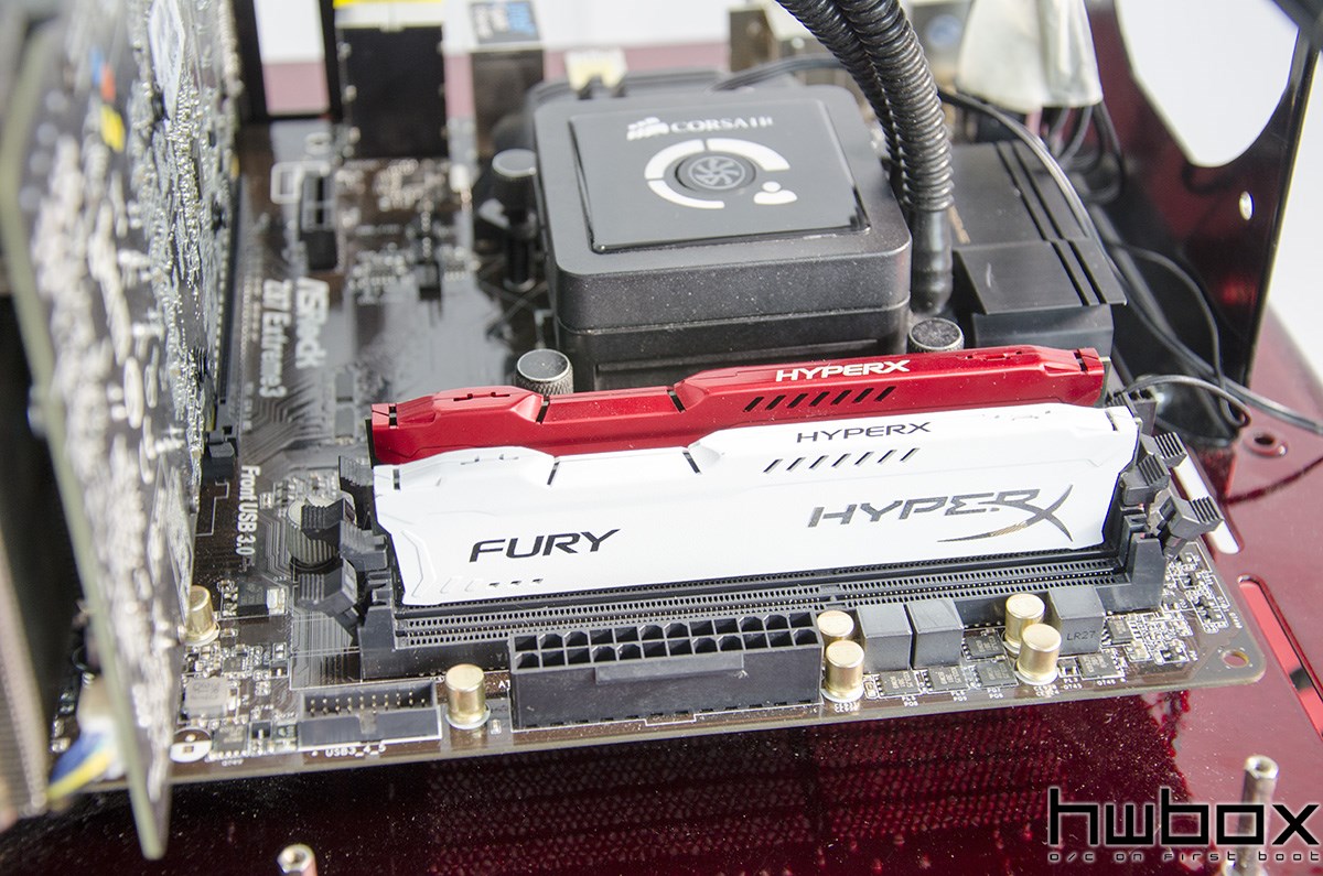  HyperX Fury 2X4GB 1866MHz CL10 Review: Fast and FURYous