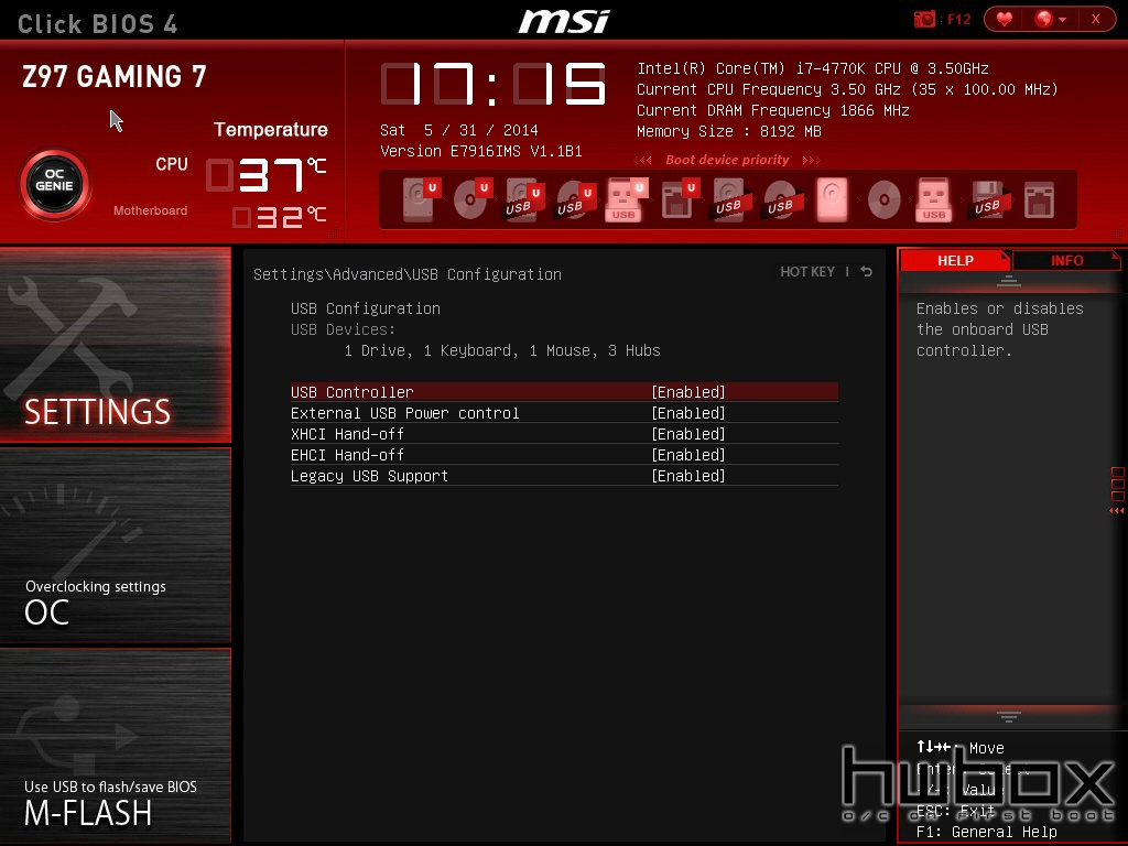 MSI Z97 Gaming 7 Review: Red, Black, and Gaming