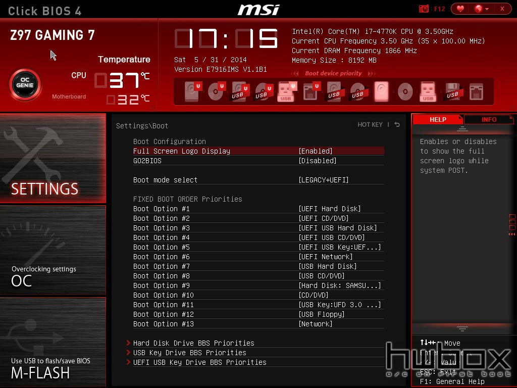 MSI Z97 Gaming 7 Review: Red, Black, and Gaming