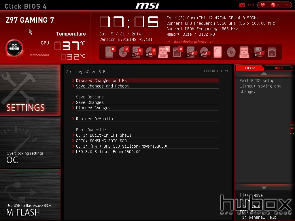 MSI Z97 Gaming 7 Review: Red, Black, and Gaming