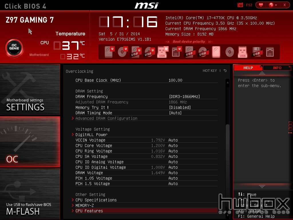 MSI Z97 Gaming 7 Review: Red, Black, and Gaming