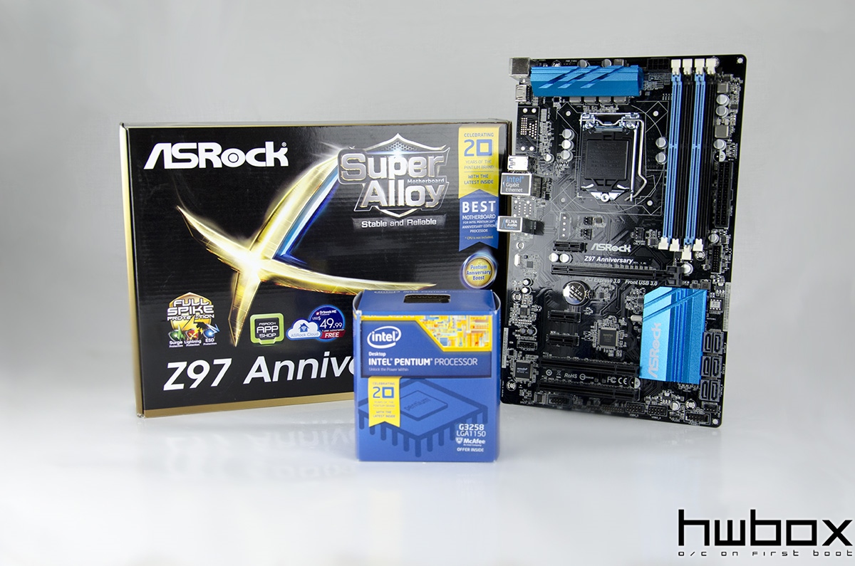 ASRock Z97 Anniversary Review: Pentium's G3258 companion