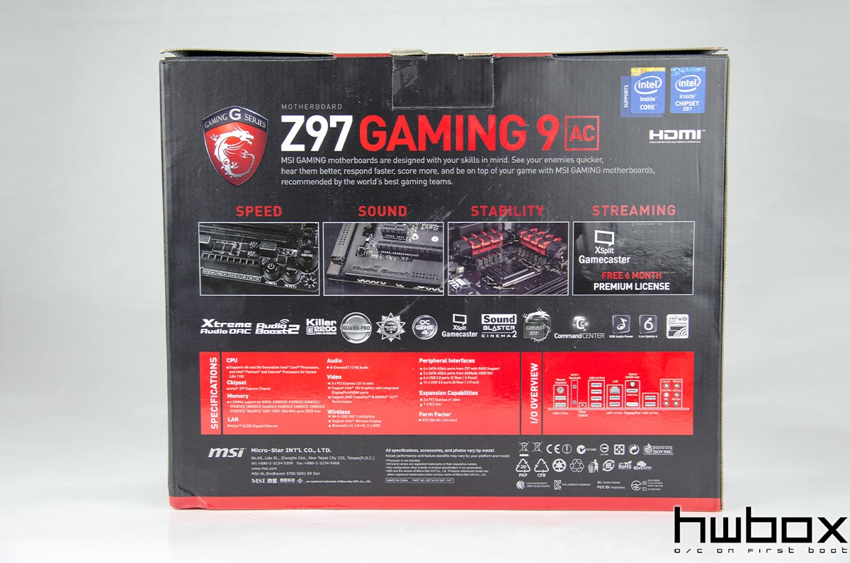 MSI Z97 Gaming 9 ac Review: Nine's a charm