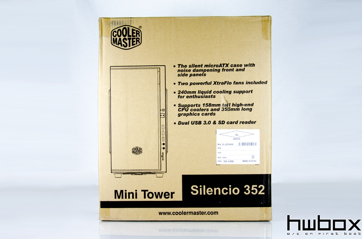 Cooler Master Silencio 352 Review: Small silent case