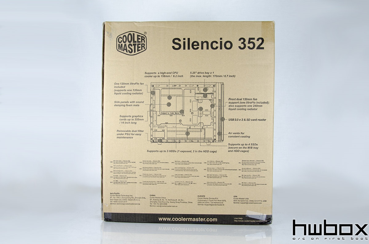 Cooler Master Silencio 352 Review: Small silent case