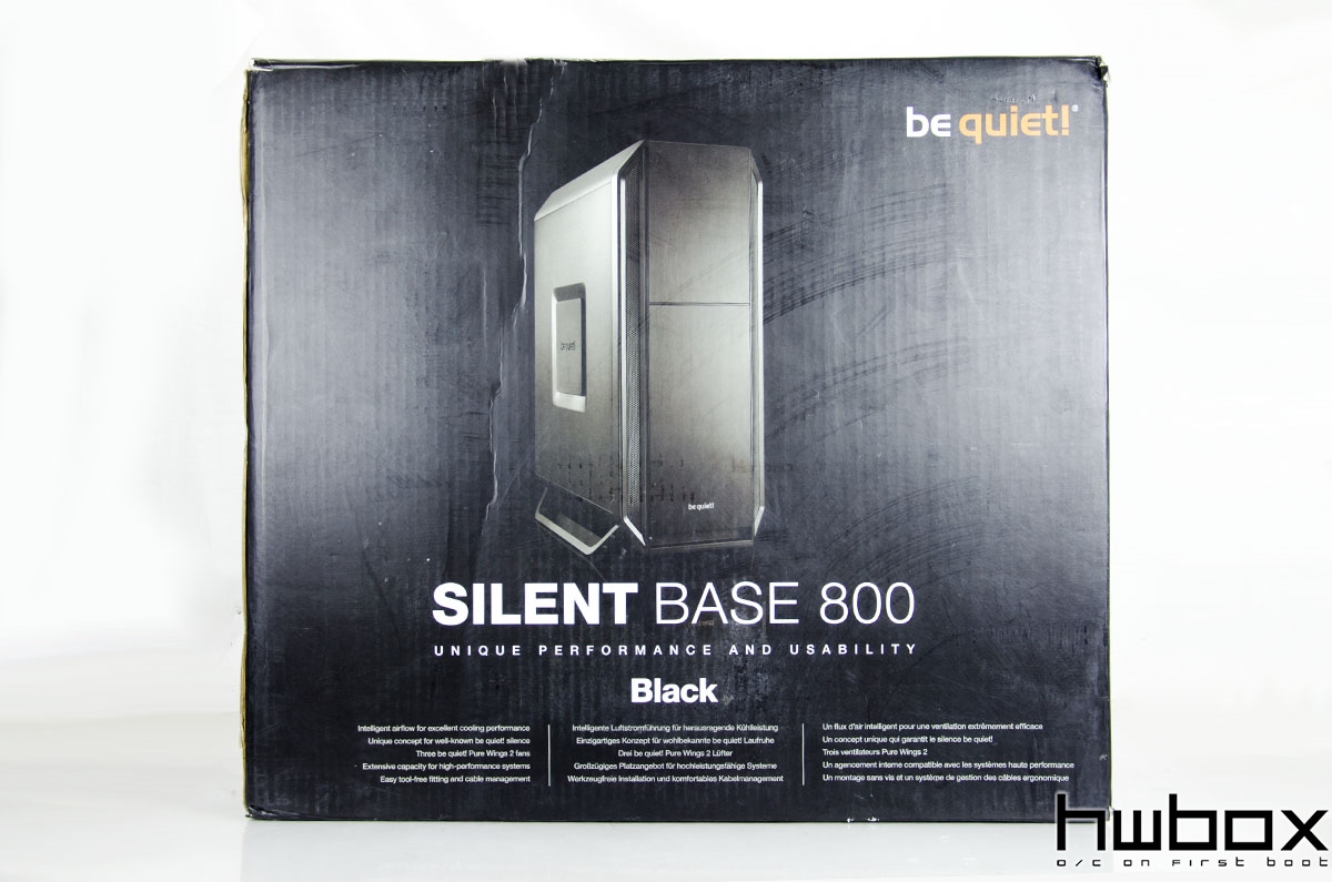 Be Quiet! Silent Base 800 Review: The dark silence