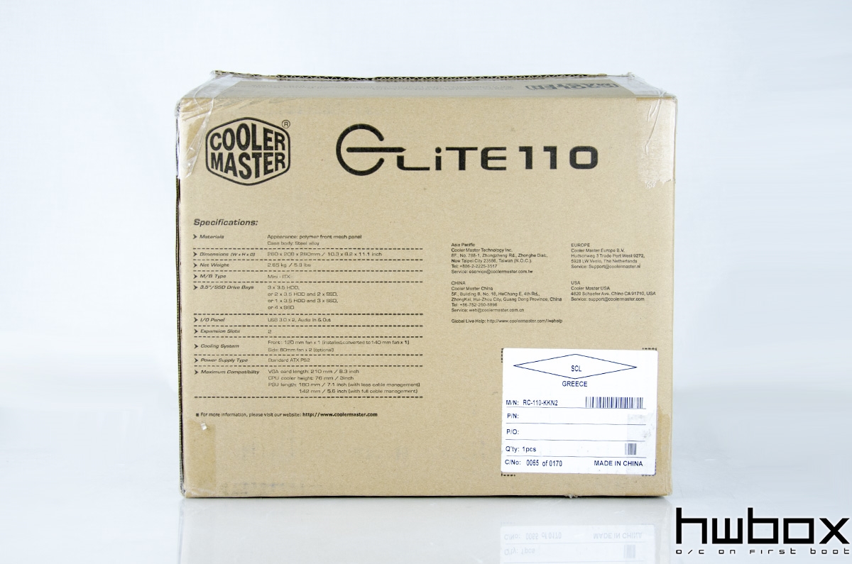 Cooler Master Elite 110 Review: The small box of miracles