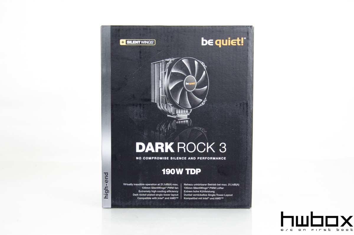 be quiet! Dark Rock 3 Review: Mainstream Contestant