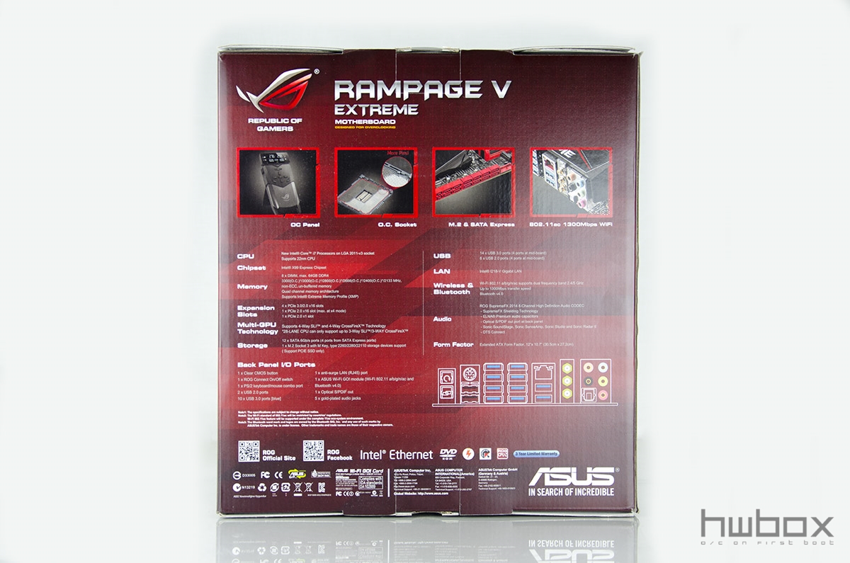 ASUS RoG Rampage V Extreme Review: The enthusiast's dream