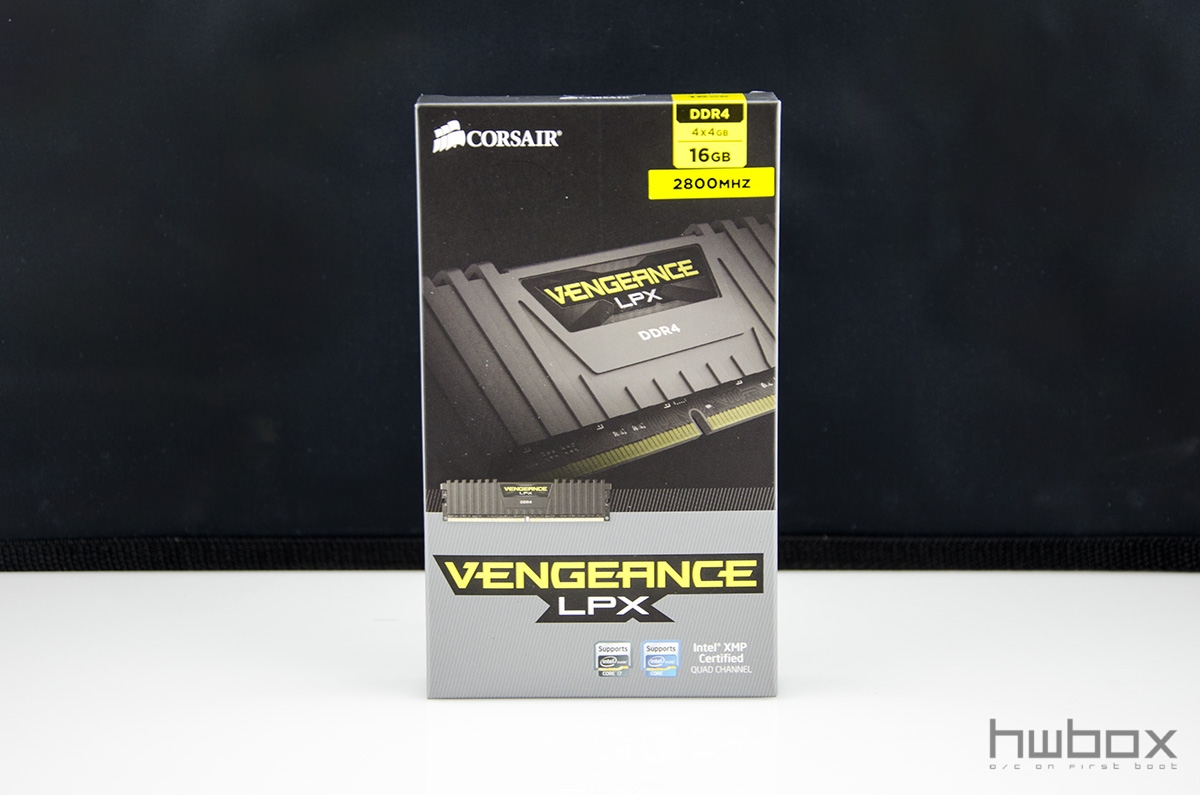  Corsair Vengeance LPX DDR4 4x4GB 2800MHz Review: Vengeful Memory