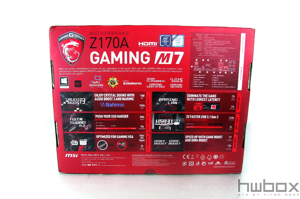 MSI Z170A Gaming M7 Review: Fresh gaming gear