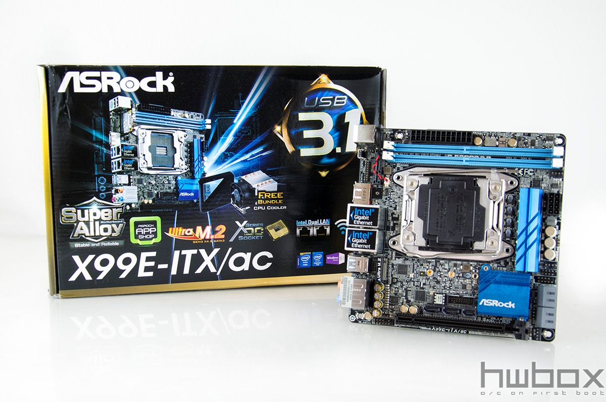 ASRock X99E-ITX/ac Review: The tiny X99 board