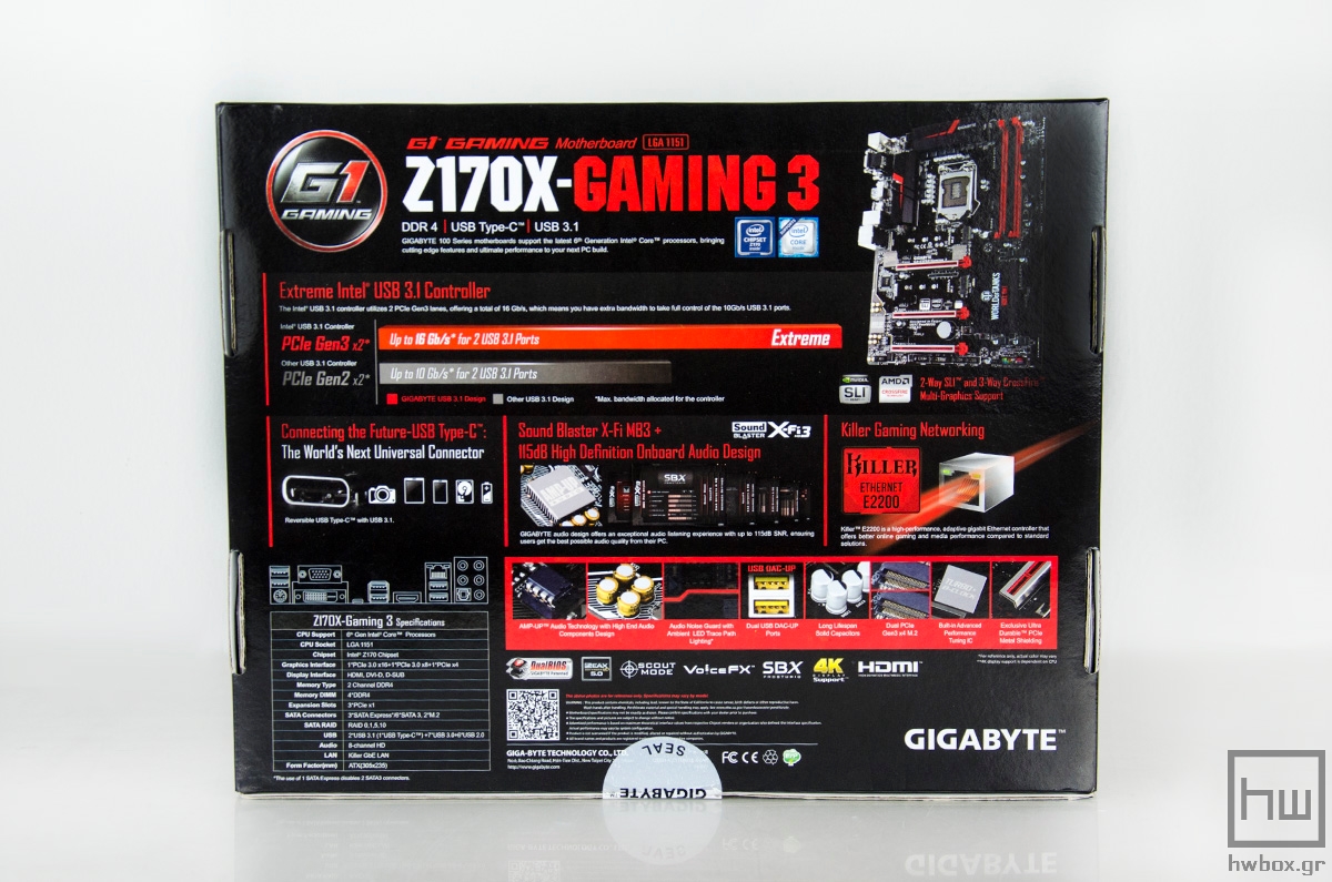 Gigabyte Z170X-Gaming 3 Review: The reasonable gaming motherboard