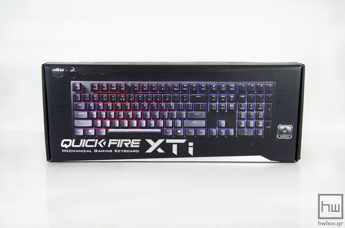 CM Storm QuickFire XTi Review: Put some colors on your keyboard