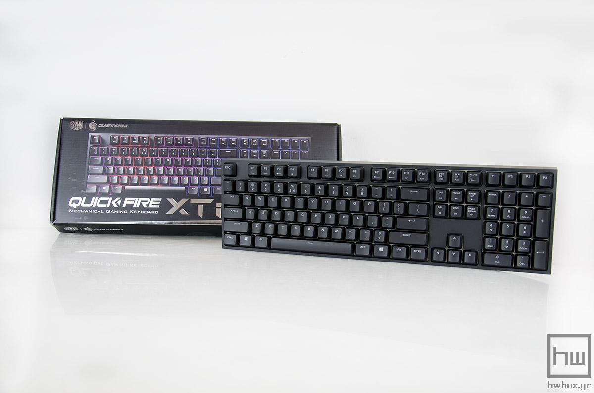 CM Storm QuickFire XTi Review: Put some colors on your keyboard